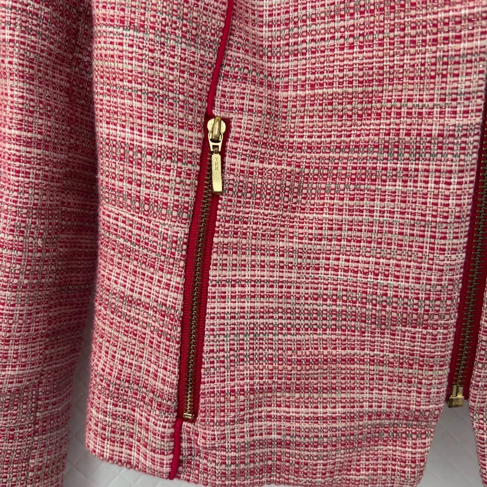 Vintage The Limited Pink Textured Blazer - Picture 7 of 11